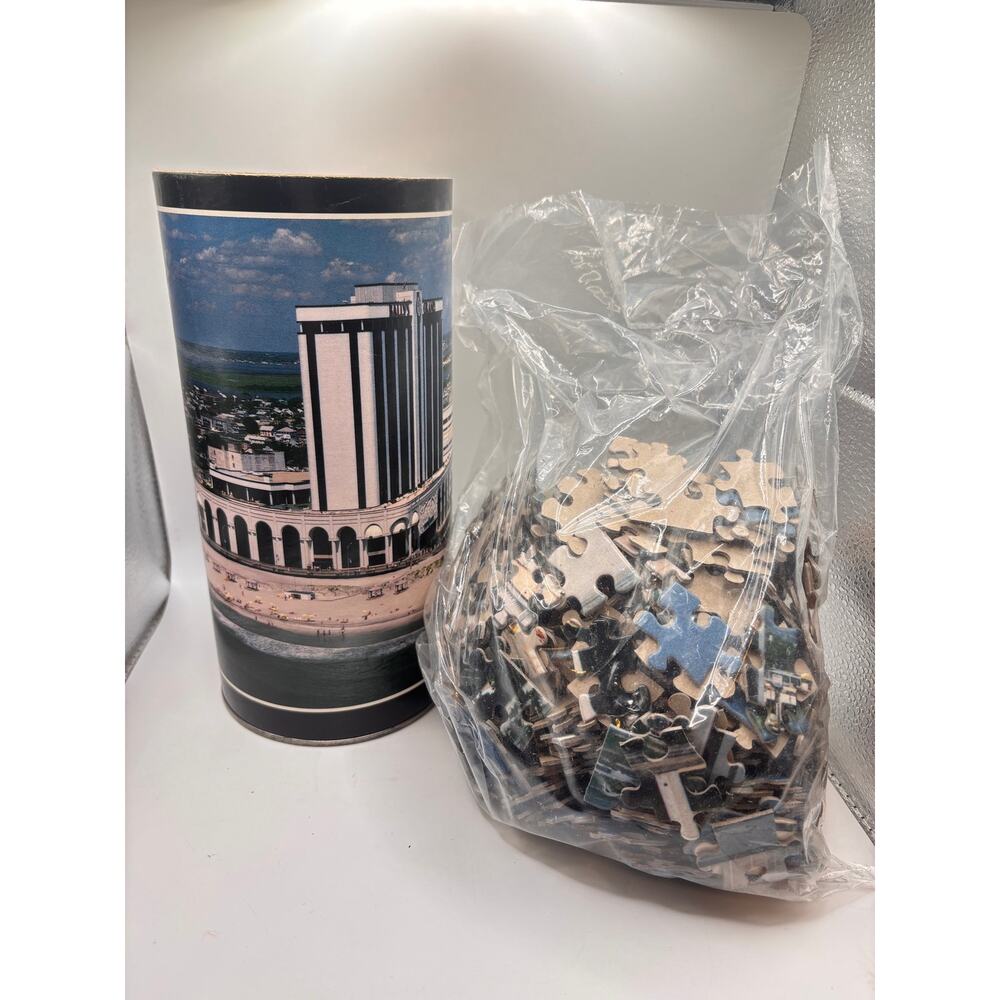 The Grand Bally's Casino Resort Atlantic City Jigsaw Puzzle NOS VTG Gift Rare